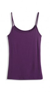 Stretchiges Spaghettiträger-Top