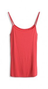 Stretchiges Spaghettiträger-Top