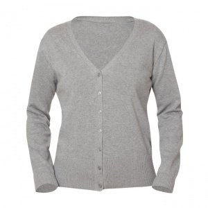 Strickjacke Allison grau