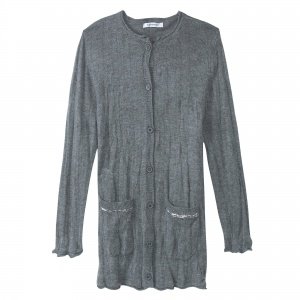 Strickjacke gris chine