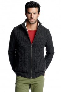 Strickjacke mit Futter