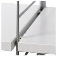 String - Arbeitsplatte 78 x 58 cm, weiß 