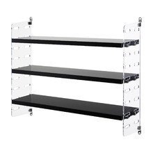 String - Plex Pocket, schwarz / klar Ple