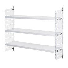 String - Plex Pocket, weiß / klar Plexi