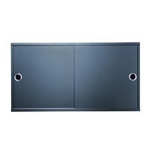 String - Schrank mit Schiebetüren, schwa
