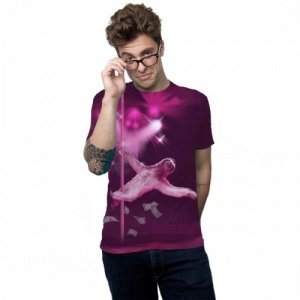 Stripper Faultier Herren T-Shirt - Large