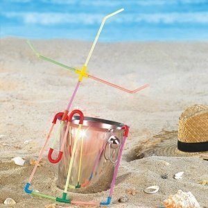 Strohhalme zum Selberbauen