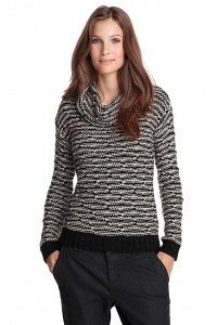 Struktur Grobstrick Pulli