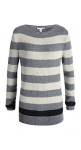 Struktur-Pulli aus Baumwoll-Mix