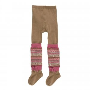 Strumpfhose mit Legwarmer hase