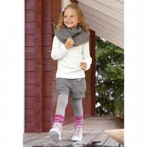 Strumpfhose mit Stulpen "Ringel"