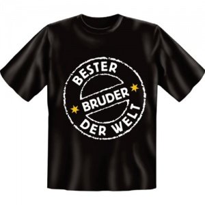 T-Shirt: Bester Bruder der Welt
