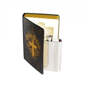 Suck UK Good Book Flachmann im Buch