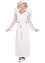 Süßer Engel Damenkostüm weiss-gold