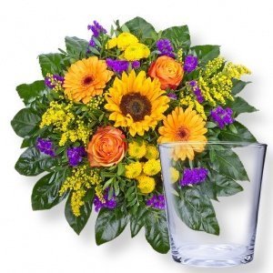 Sunny Day und Glasvase