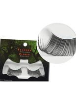 Superlange Wimpern schwarz