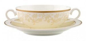 Suppentasse m.Unter.2-tlg