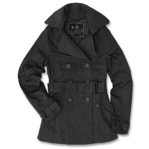 Surplus Ladies Luxury Coat schwarz (Abve