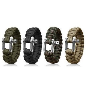 Survival Paracord Armband Shackle