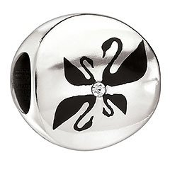 Swanflower Medallion Bead