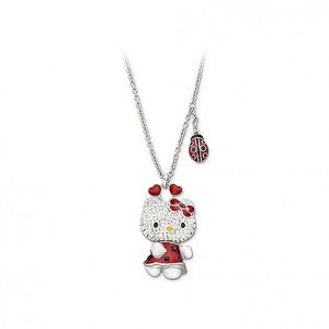 Swarovski Kette Hello Kitty Ladybug 1175