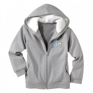 Sweat-Jacke mit Kapuze