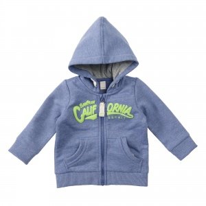 Sweatjacke 466 Blue Melange