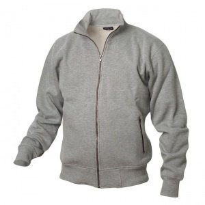 Sweatjacke York grau