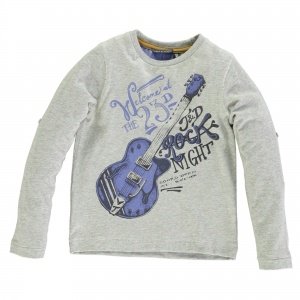 Sweatshirt grey melange 7021