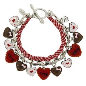 Sweet Deluxe Armband Wiesn Evi silber-ro