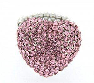 Sweet Deluxe Ring Siiri silber-rose