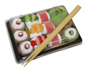 Sweet Sushi - Schaumzucker- und Fruchtgu