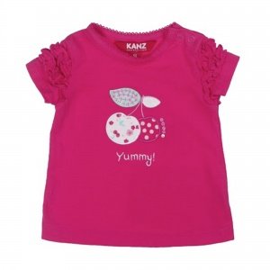 T-Shirt 1/4 Arm 2210 raspberry