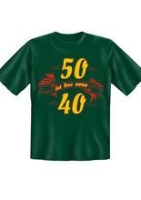 T-Shirt 50 ist das neue 40
