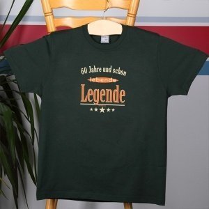 T-Shirt 60 Jahre und schon lebende Legen