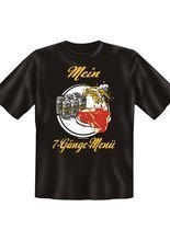 T-Shirt 7 Gänge Menü