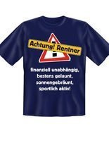 T-Shirt Achtung! Rentner