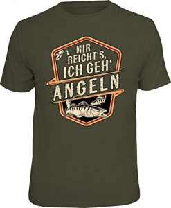 T-Shirt Angler Mir reicht-s