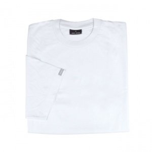 T-Shirt DH mit Rundhals, 2er-Set, weiß