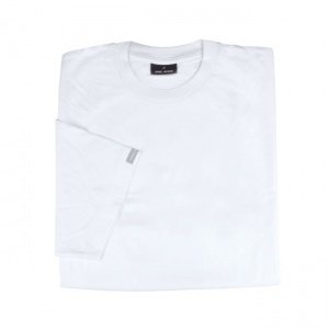 T-Shirt DH mit Rundhals, 2er-Set, weiß