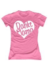 T-Shirt Danke Mama Muttertagsshirt rosa