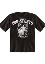 T-Shirt Dog Sports, Husky