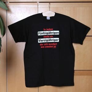 T-Shirt *Fünfzigjähriger*