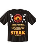 T-Shirt Gegrilltes Gemuese schmeckt am b