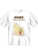 T-Shirt Haart aber herzlich Hund