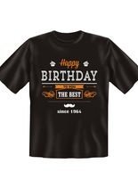 T-Shirt Happy Birthday Best Since 64