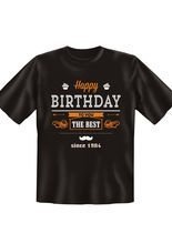 T-Shirt Happy Birthday Best Since 84