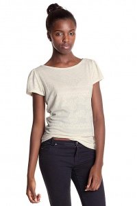 T-Shirt + Intarsien-Struktur