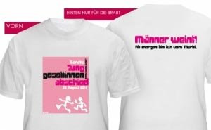T-Shirt Junggesellinnenabschied *Männer 