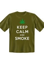 T-Shirt Keep Calm and Smoke